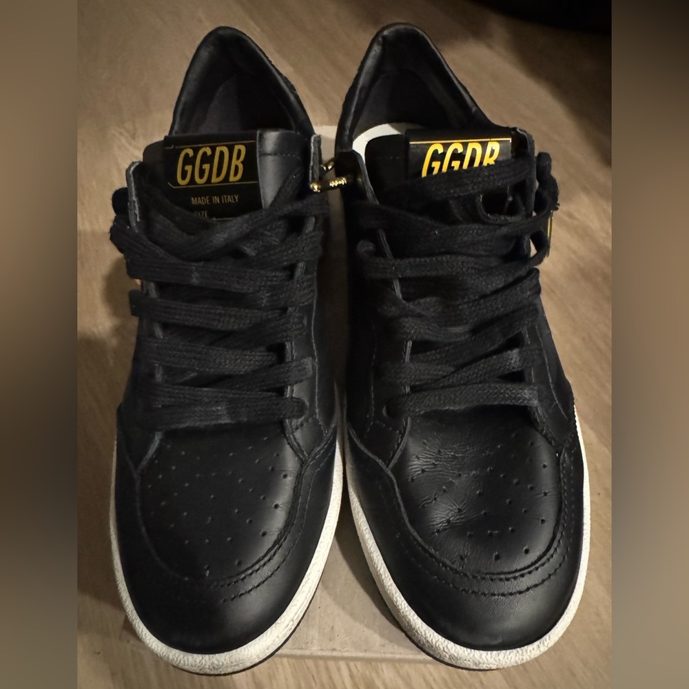 Golden Goose Ball Star - Black glitter